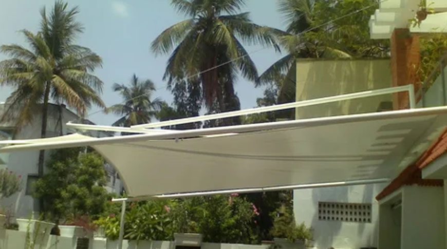 Fabric Ferrari Membrane Tensile Structure, for House