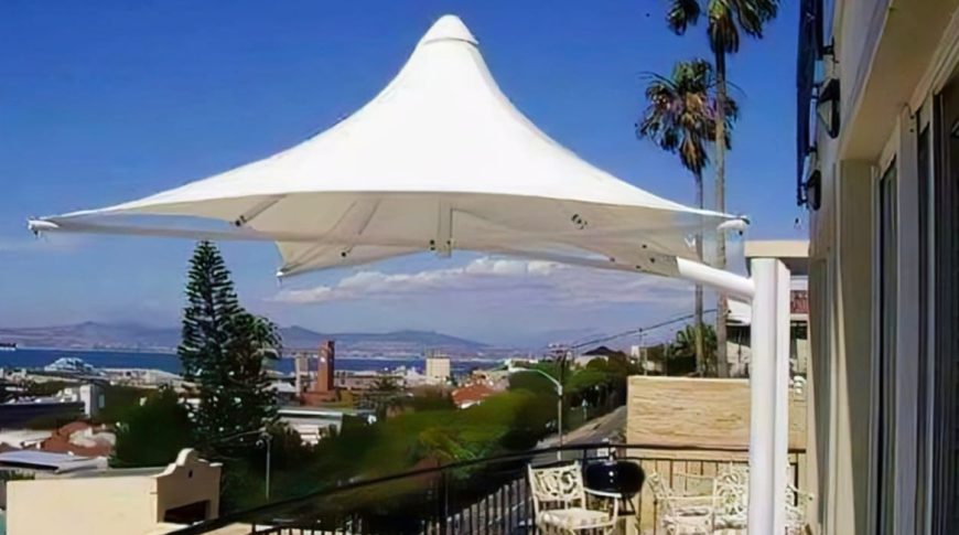 febric membrane umbrella structura in india
