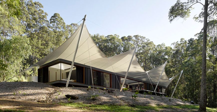 house-under-the-febric-tensile-structure
