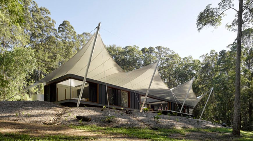 house-under-the-febric-tensile-structure