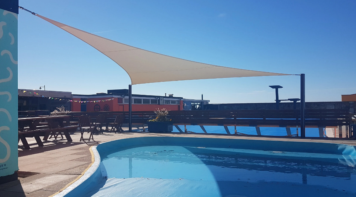 swimingpool tensile structure in delhi