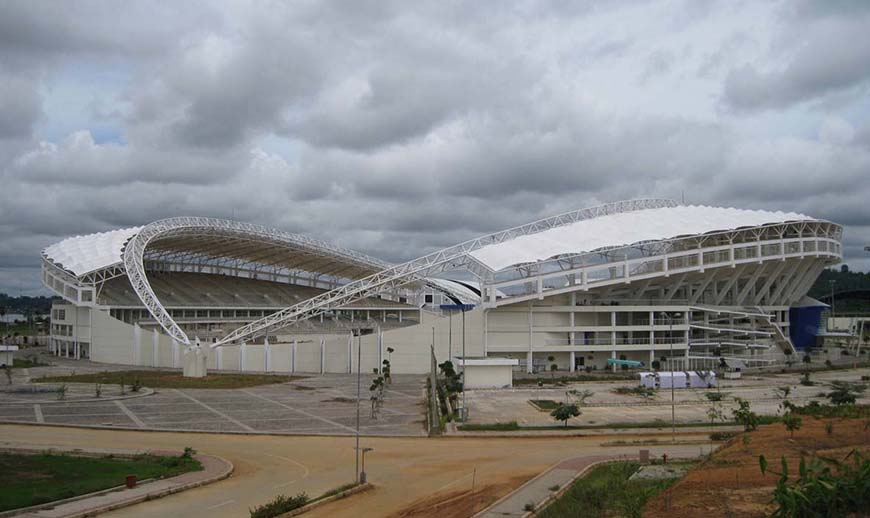 Tensile Structure for Gymnasium and Football Stadium Sports Center